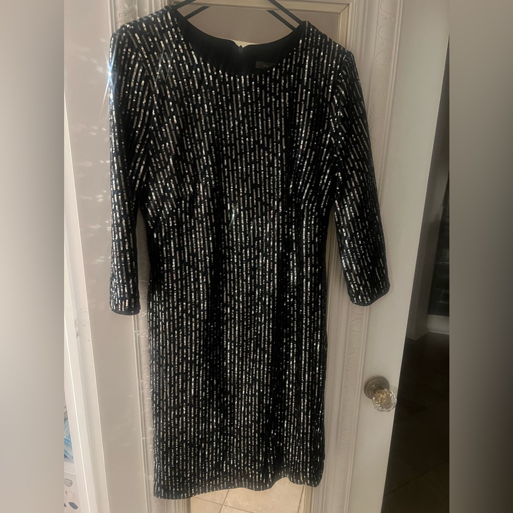 LBD, sequins, stretch dress, worn once.